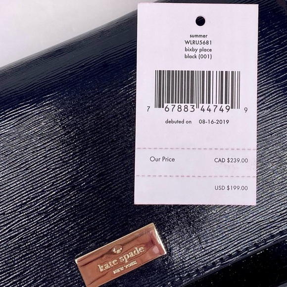 Kate Spade Sleek Black Crossbody Bag - Picture 16 of 16